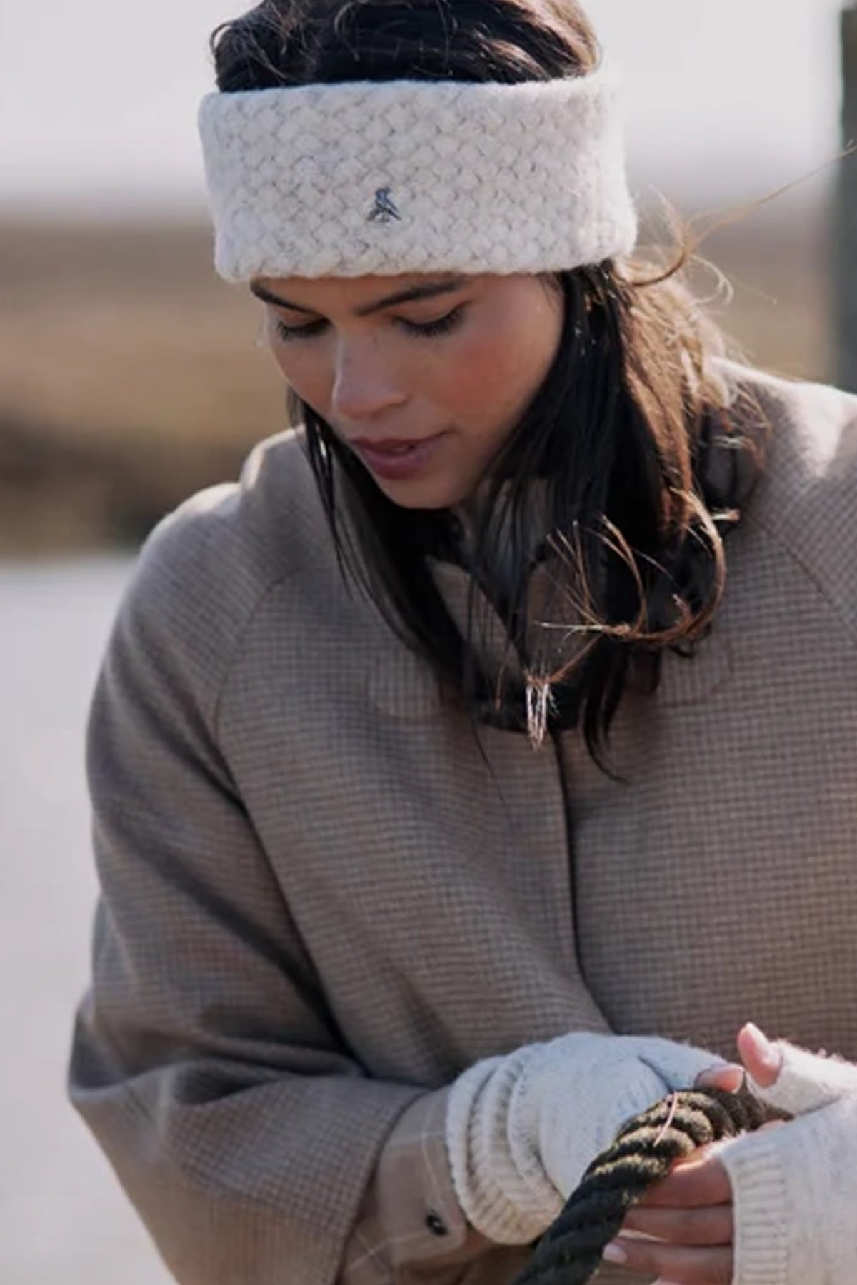 Hicks and Brown Bircham Headwarmer #Colour_Oatmeal