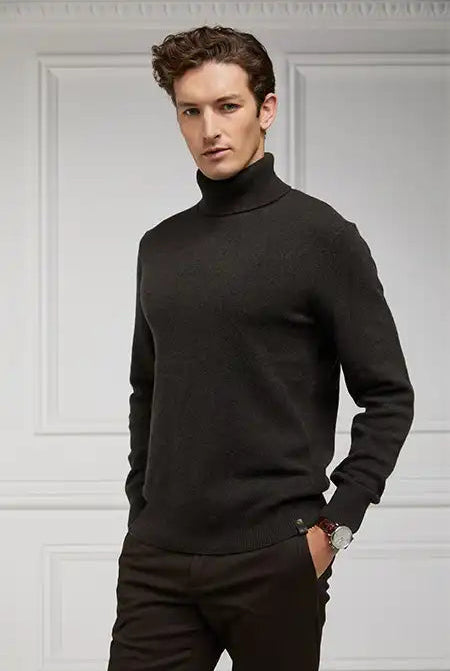 Byron Roll Neck Knit - Gallery Image 183