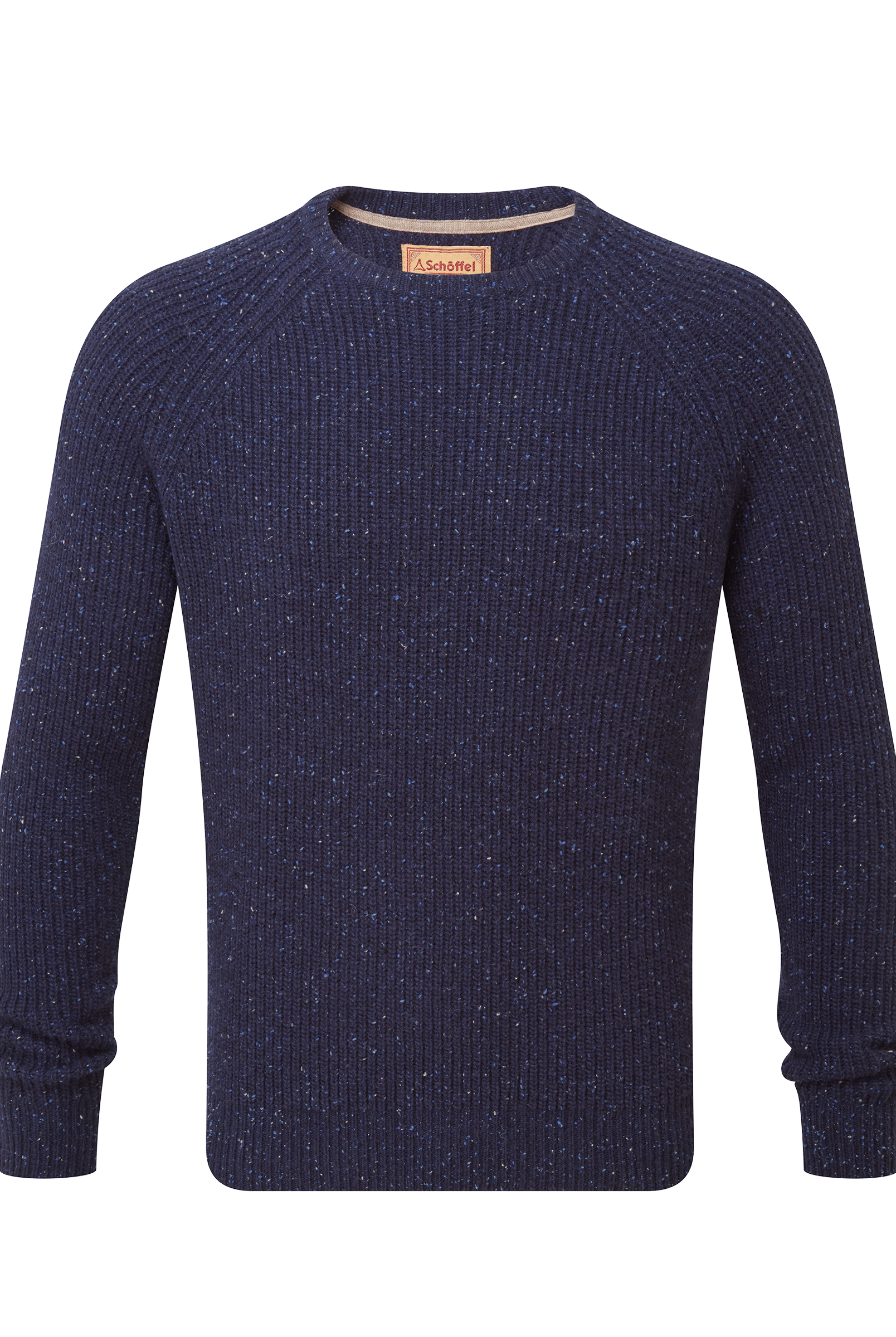 Schoffel Balmaha Crew Neck Jumper #Colour_Blueberry