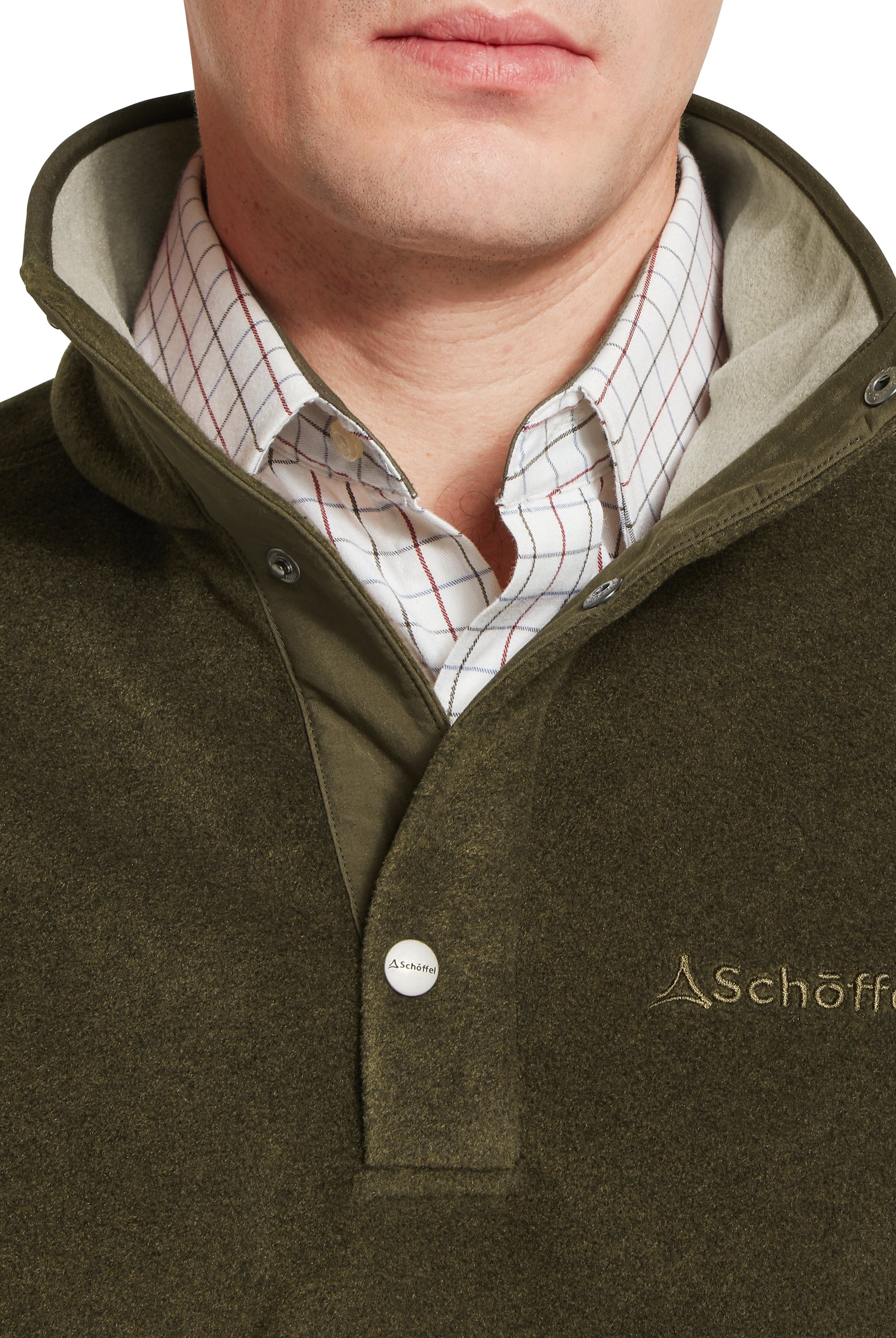 Schoffel Norton Fleece #Colour_Dark Olive