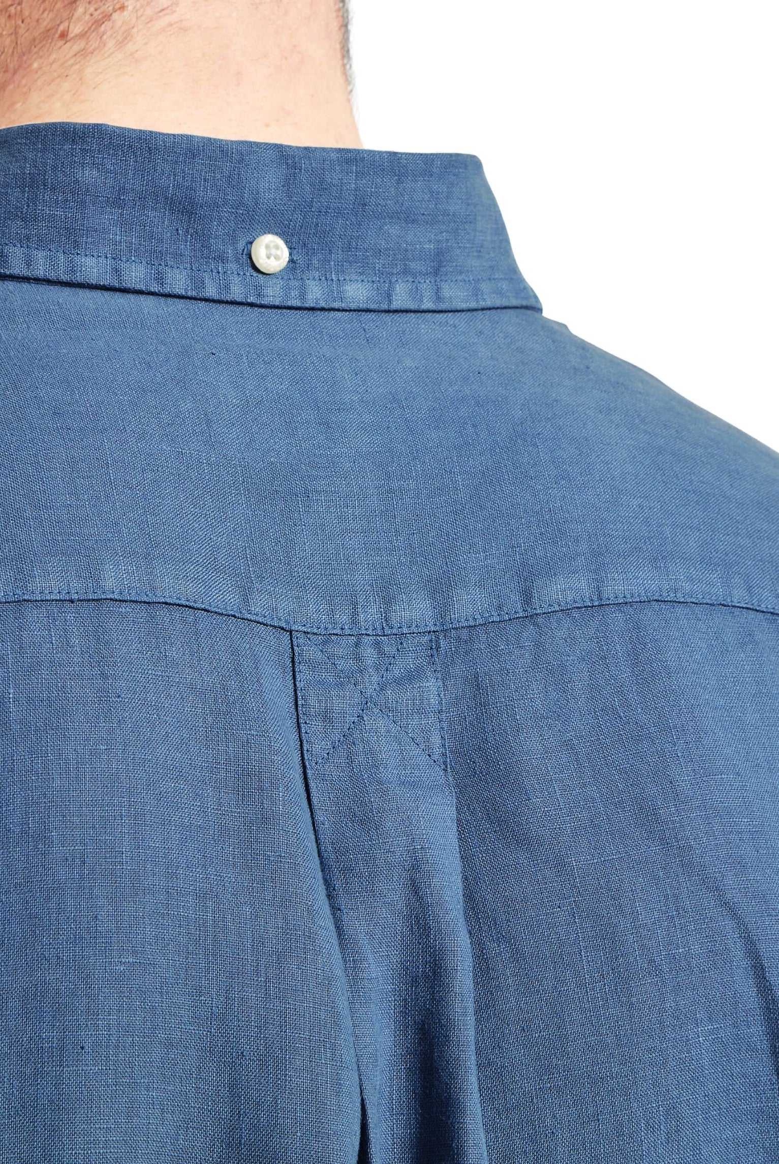 Schoffel French Navy Walsingham Linen Shirt #Colour_French Navy