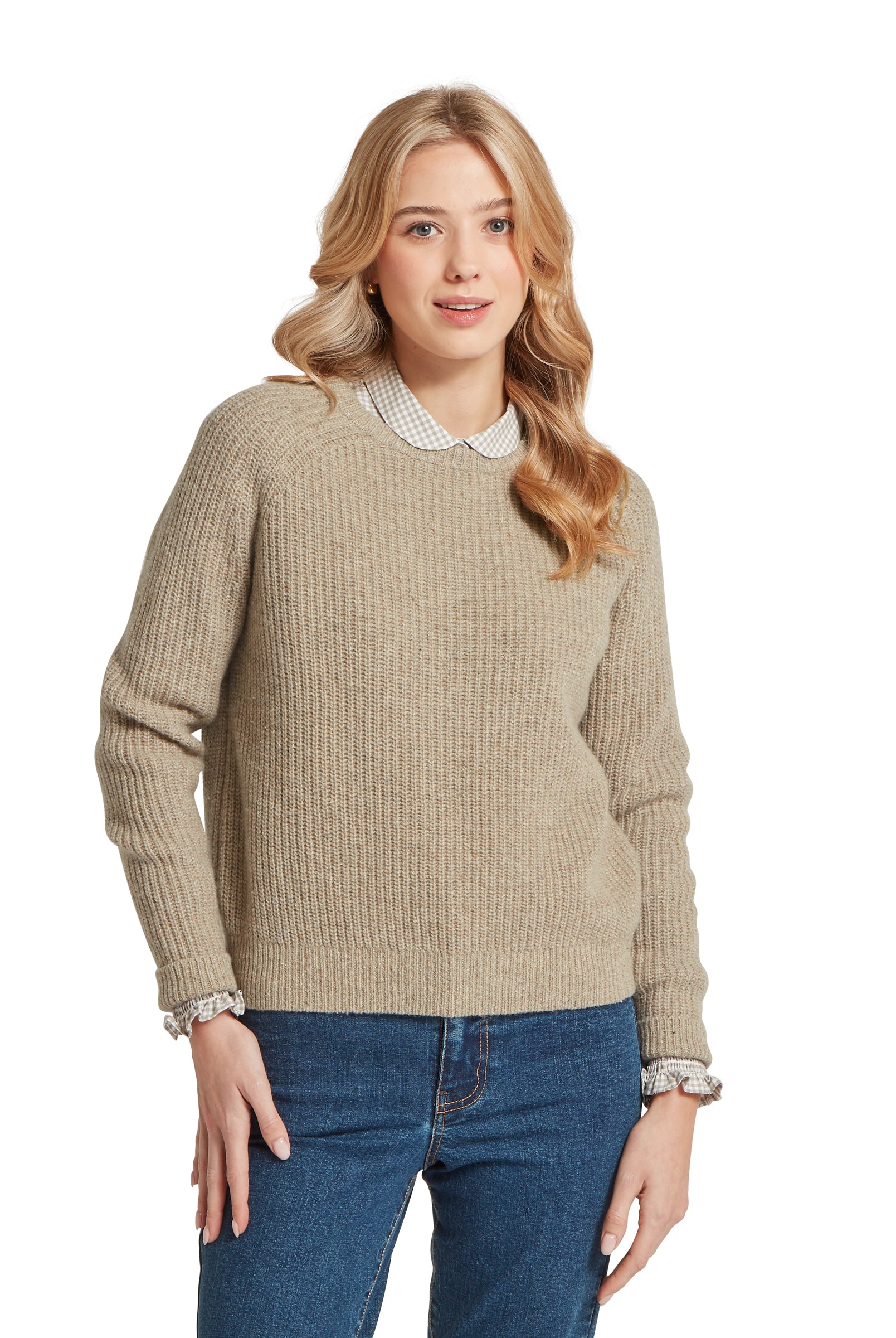 Schoffel Balmaha Jumper #Colour_Oatmeal