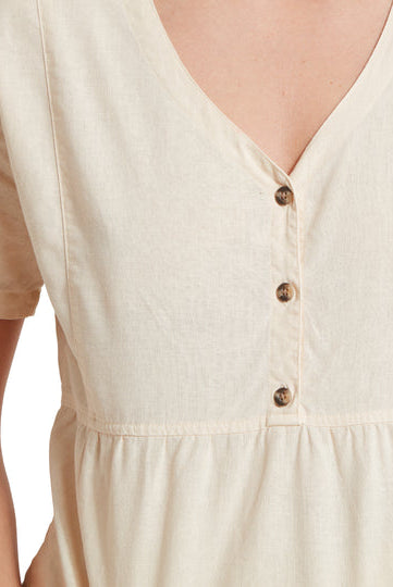 Schoffel Oat Lavenham Linen Top #Colour_Oat