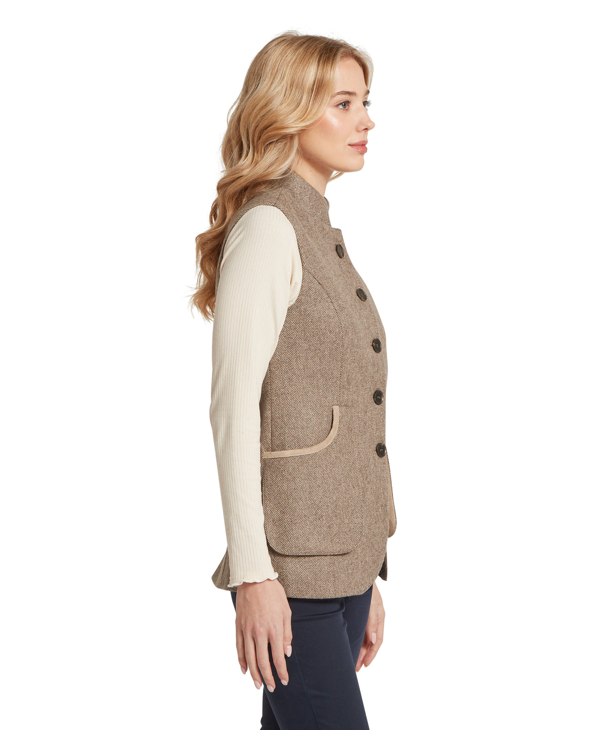Pennan Tweed Waistcoat