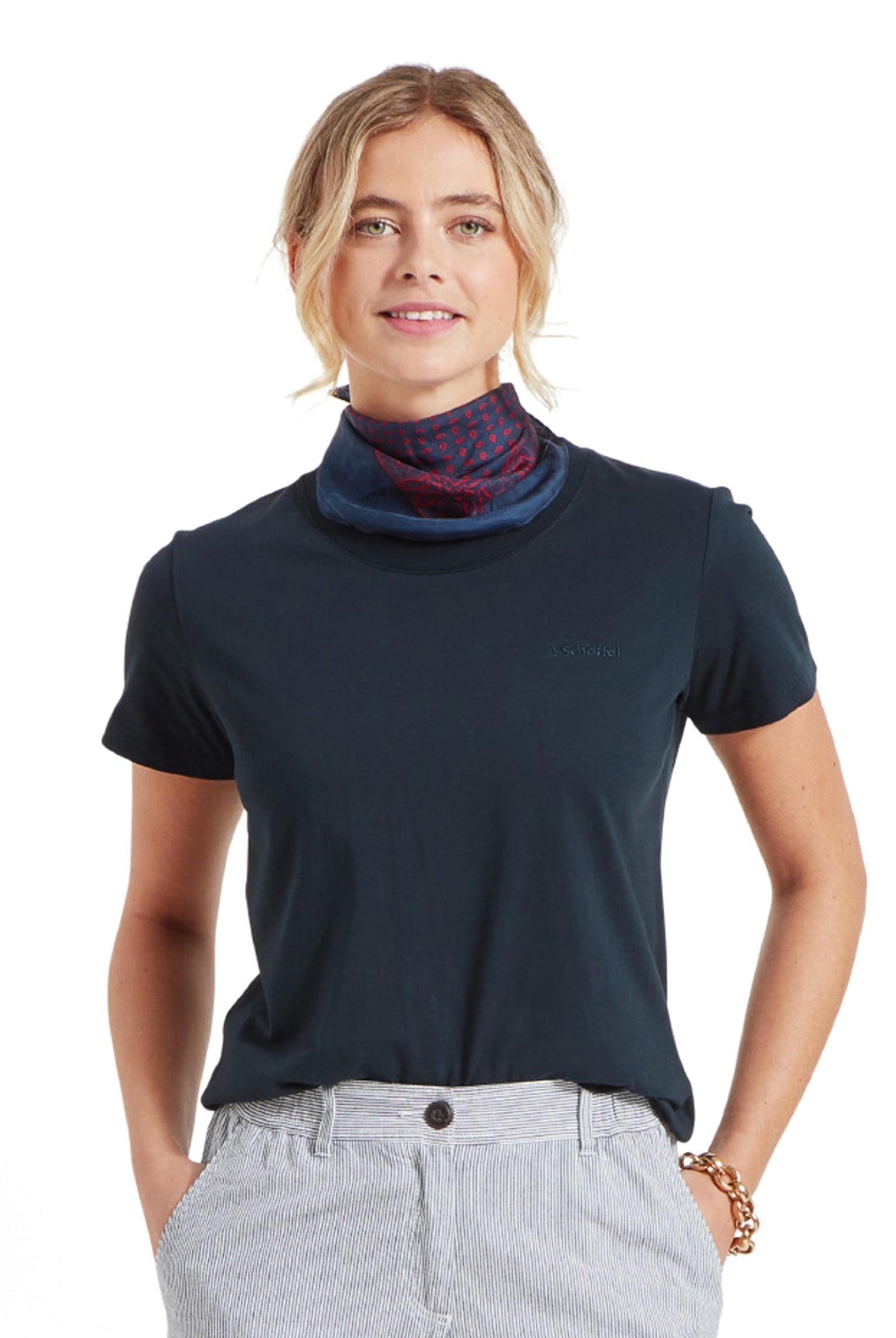 Schoffel Navy Tresco T-Shirt #Colour_Navy
