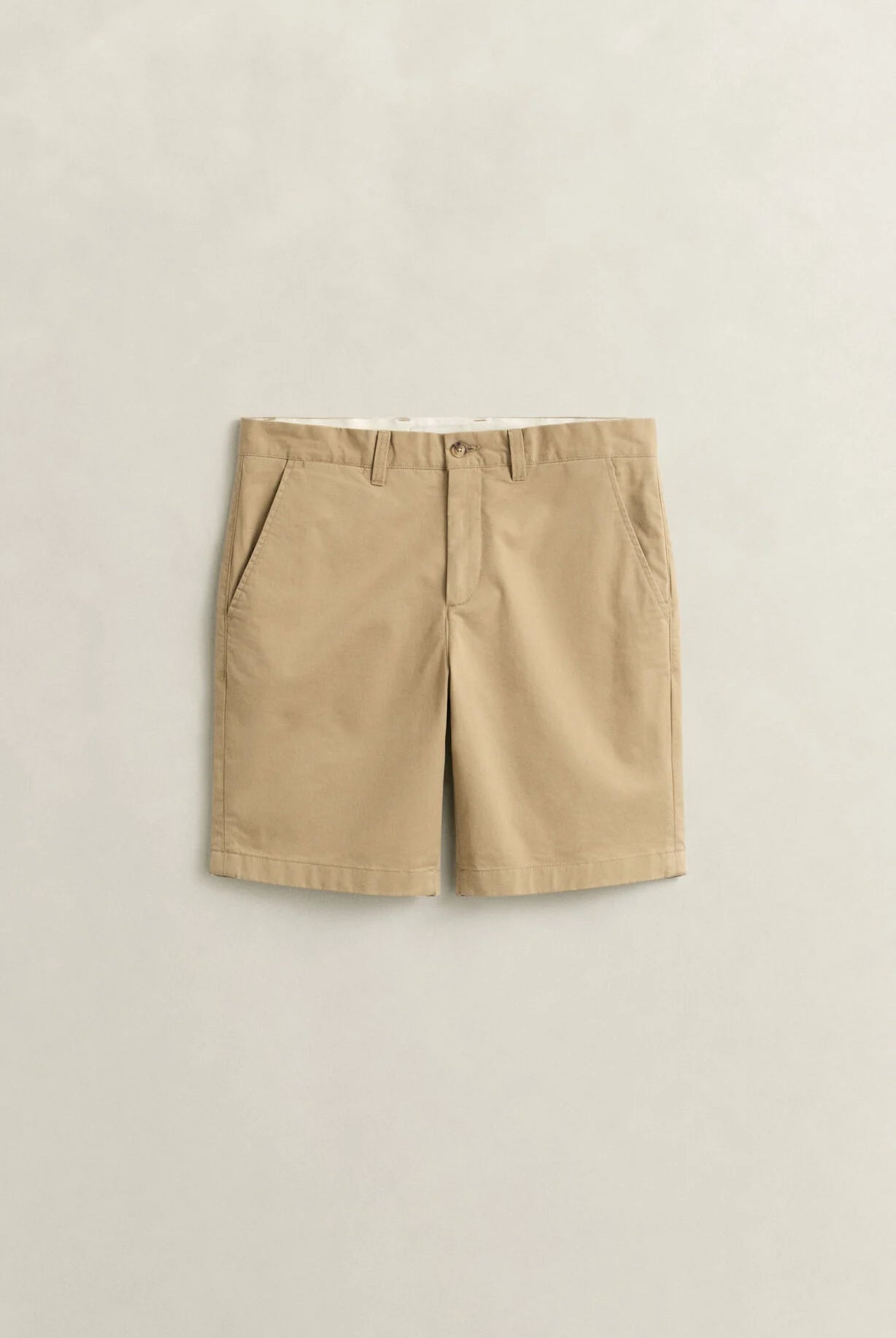 GANT Dark Khaki Reg Classic Chino Shorts #Colour_Dark Khaki