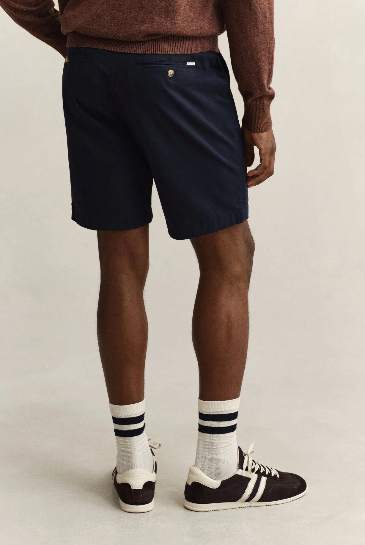 GANT Evening Blue Reg Classic Chino Shorts #Colour_Evening Blue