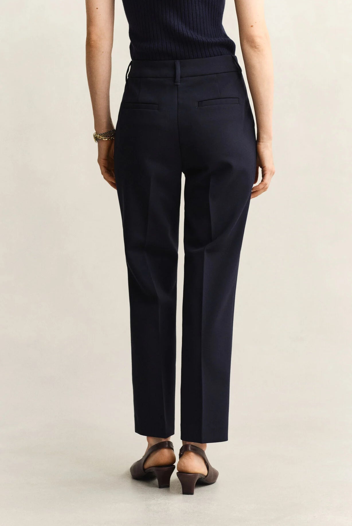 GANT Evening Blue Slim Slack #Colour_Evening Blue
