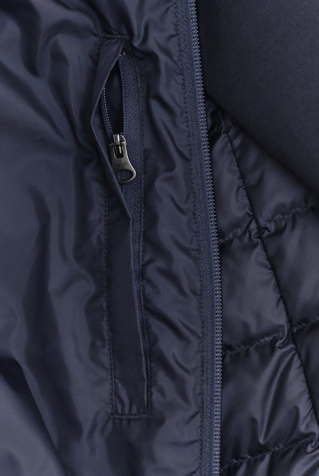 GANT Evening Blue Hybrid Jacket #Colour_Evening Blue