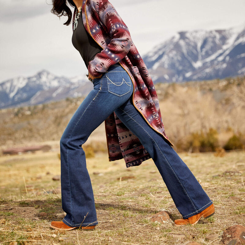 Ariat Perfect Rise Katie Flare Jean #Colour_Maya