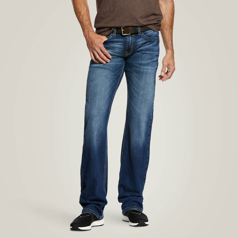 Ariat Summit Mens M7 Rocker Straight Leg Jean #Colour_Summit