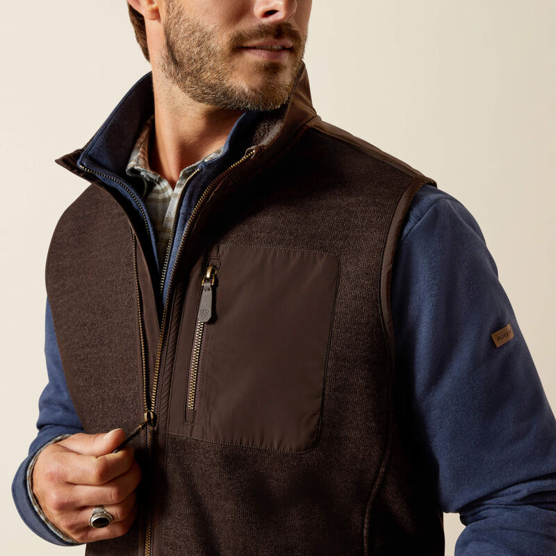 Ariat Delicioso Mens Millbrae Vest #Colour_Delicioso