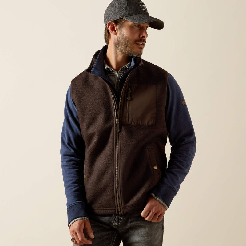 Ariat Delicioso Mens Millbrae Vest #Colour_Delicioso