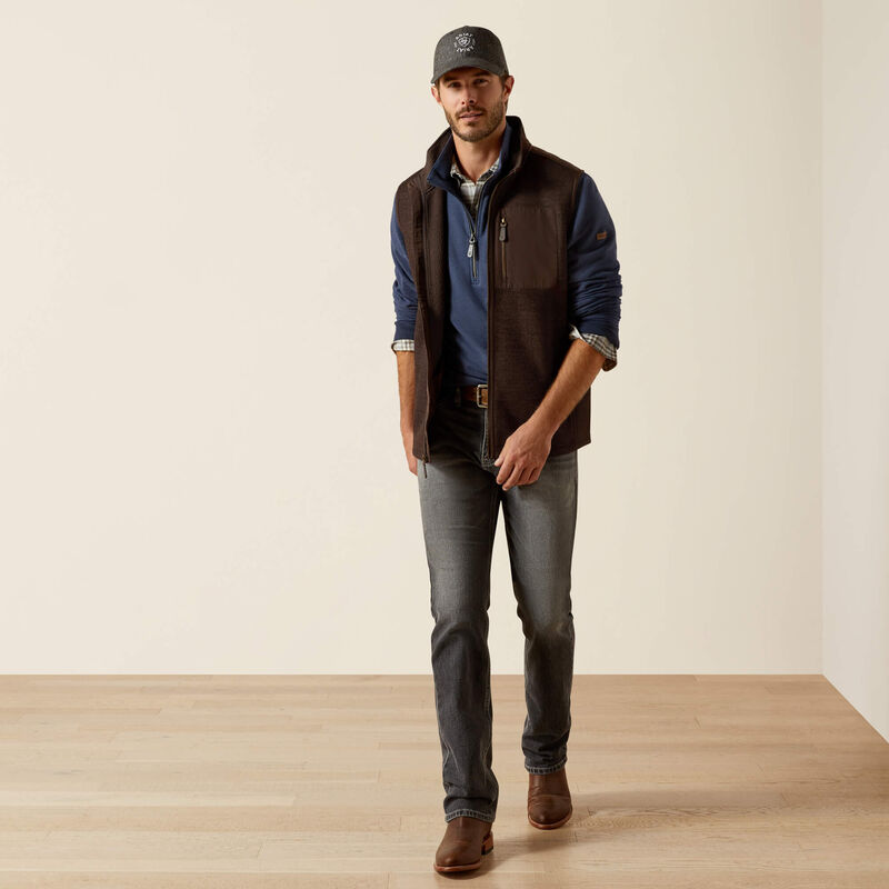 Ariat Delicioso Mens Millbrae Vest #Colour_Delicioso