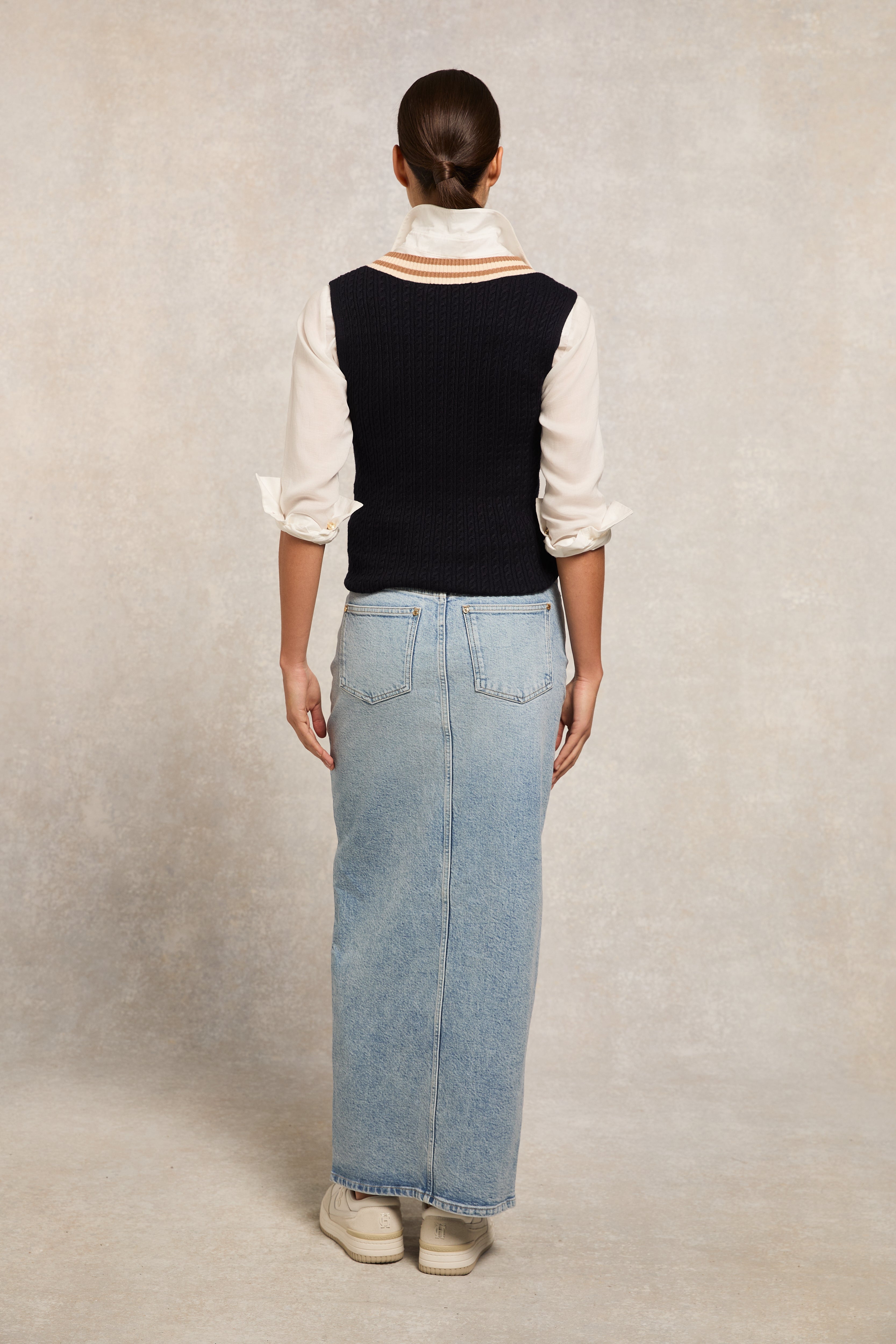 Zoe Sleeveless Tank -   ink navy -  XL - View 78