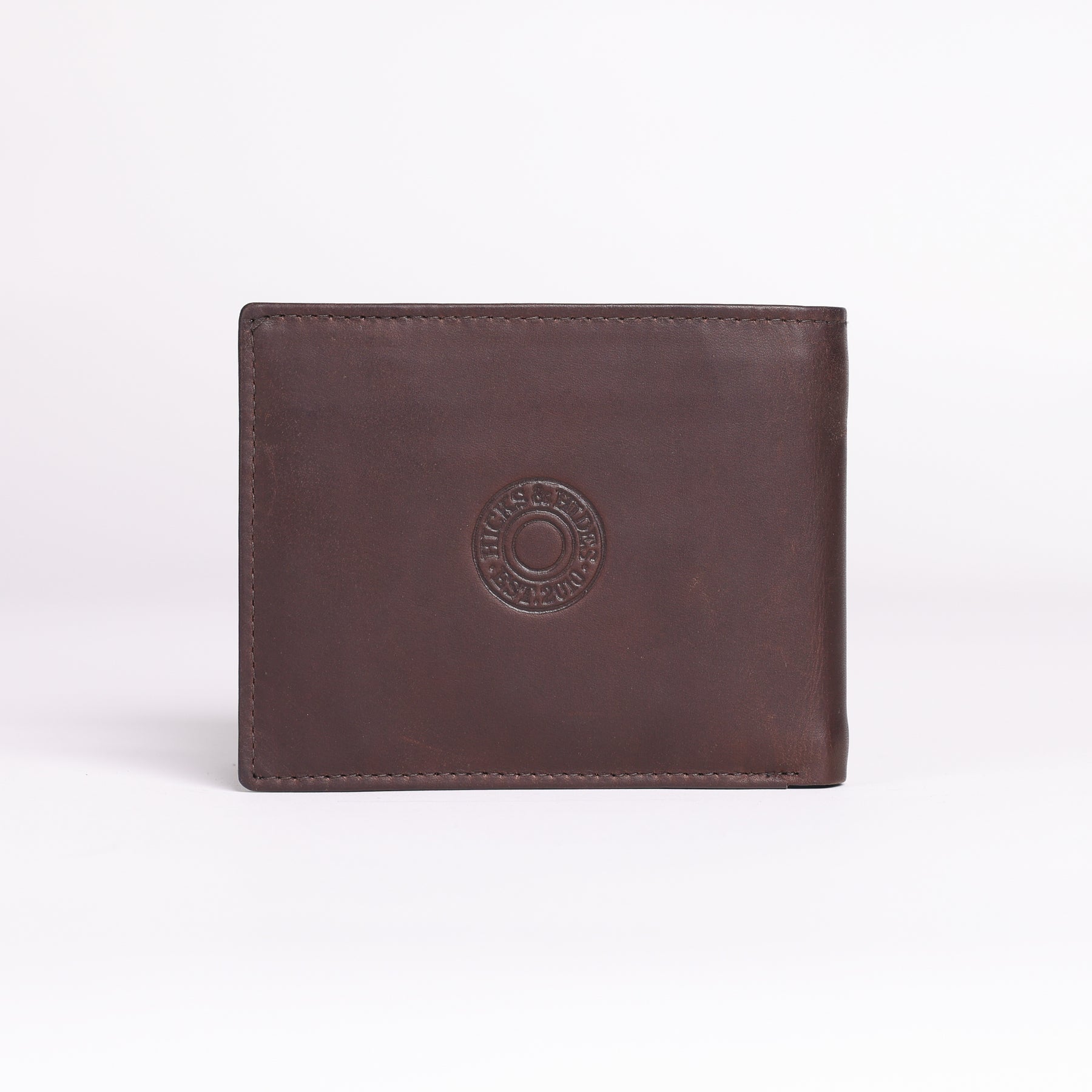 Hicks & Hides Brown 12 Bore Wallet #Colour_Brown
