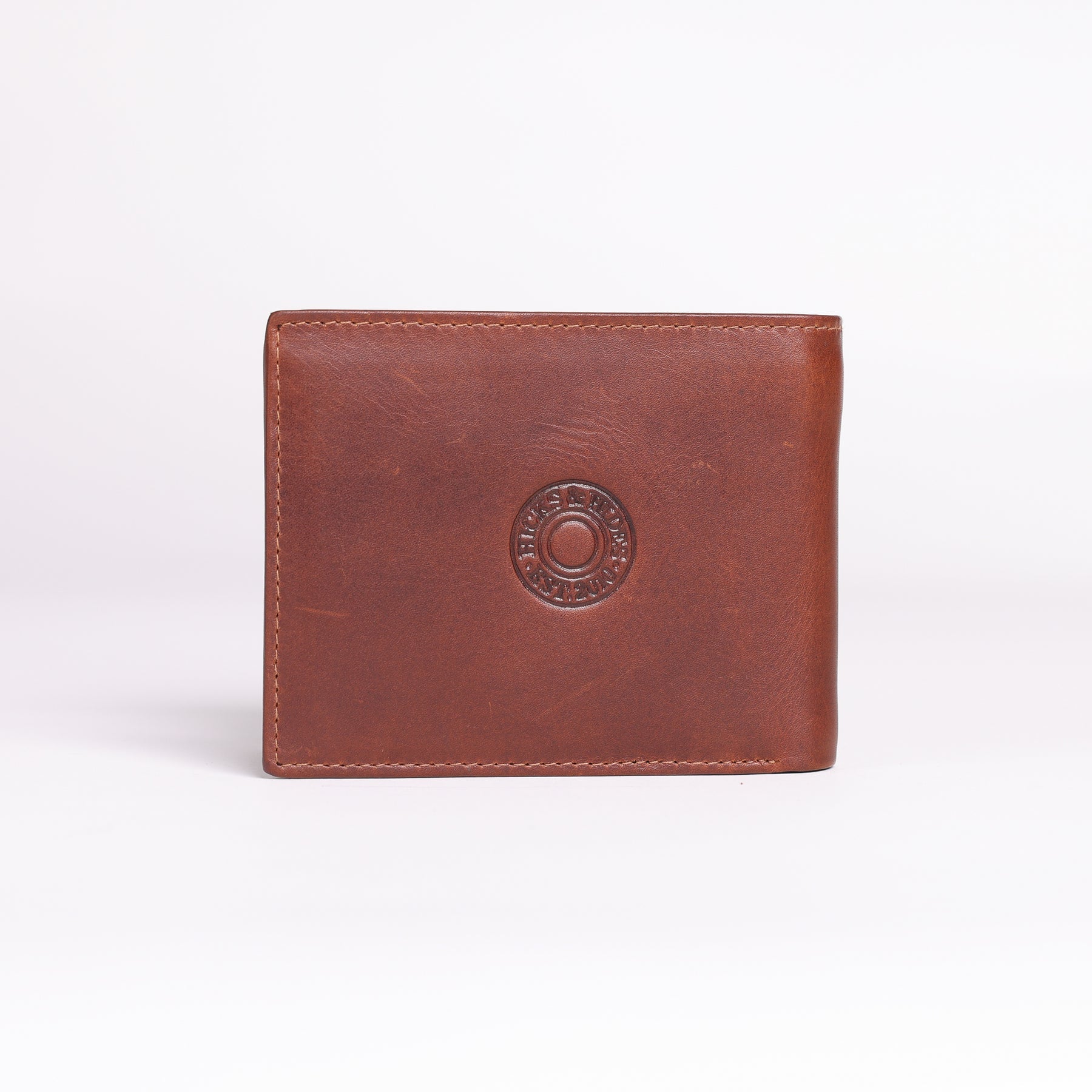 Hicks & Hides Cognac 12 Bore Wallet #Colour_Cognac
