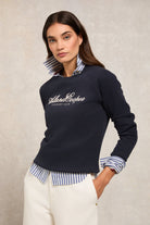 Country Club Crew Sweat -   ink navy -  XL
