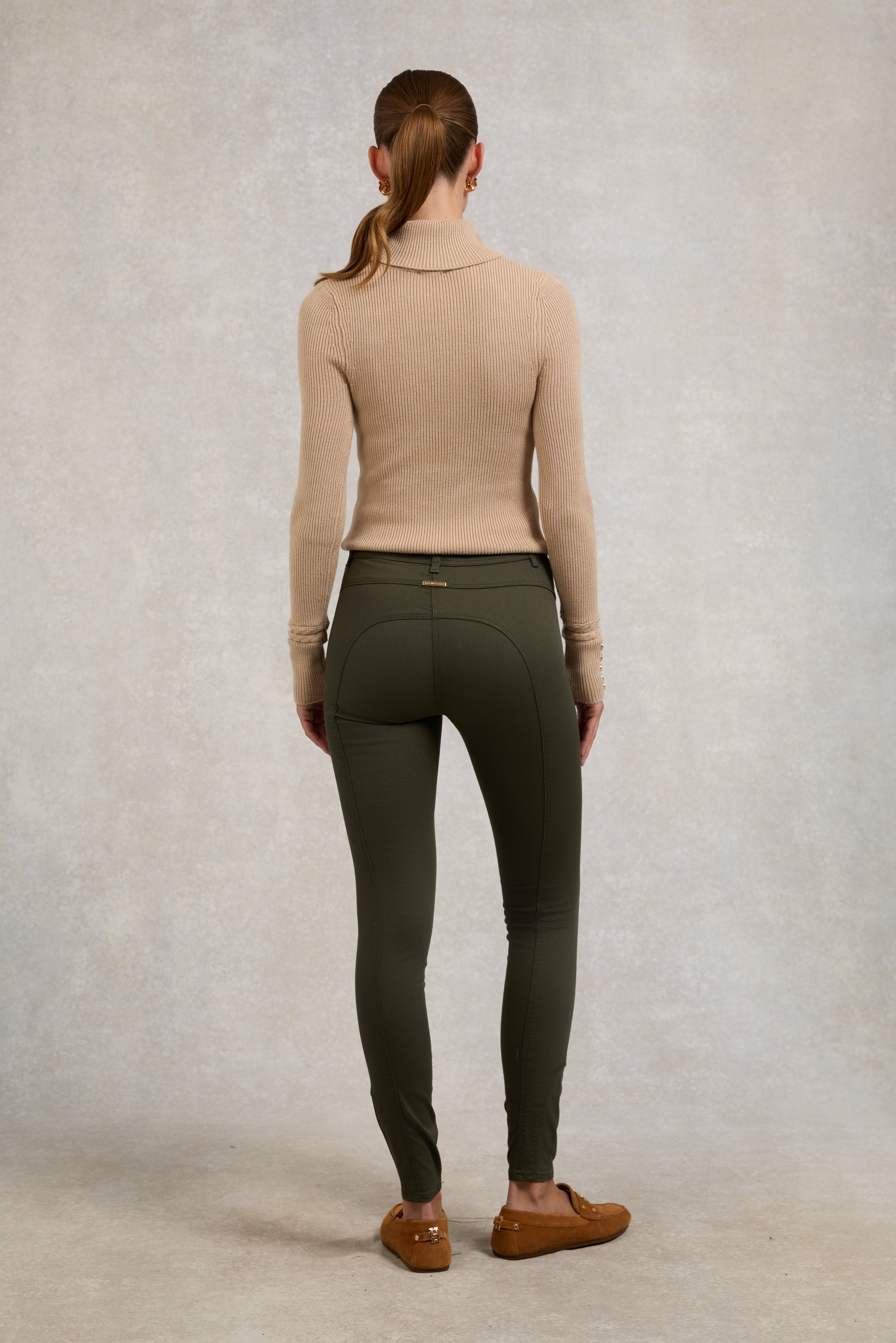 Holland Cooper Biker Jean #Colour_Hunter Green