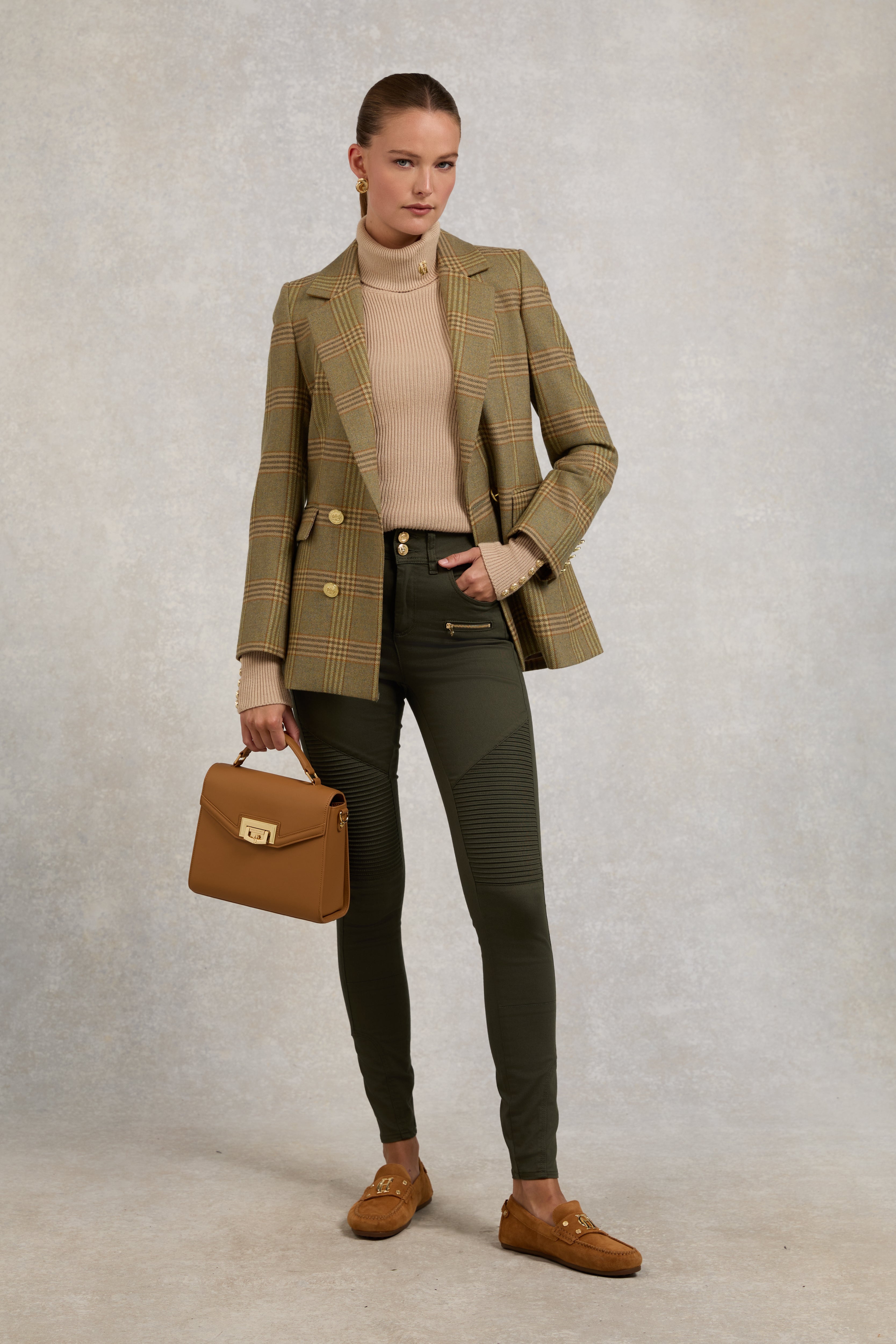 Holland Cooper Biker Jean #Colour_Hunter Green