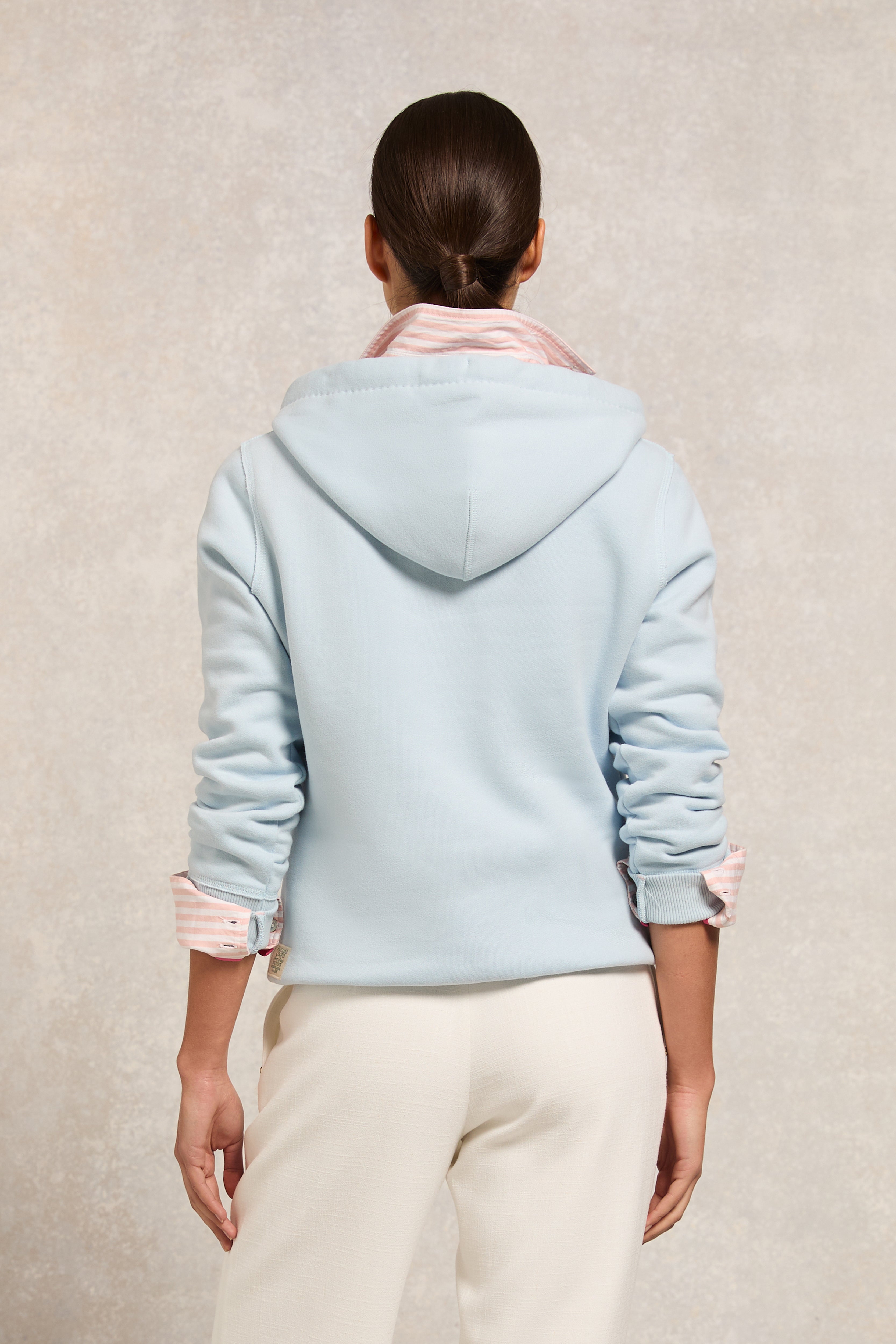 Varsity Hoodie -   pale blue -  XL - View 120