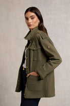 Holland Cooper Hunter Green Artillery Jacket #Colour_Hunter Green