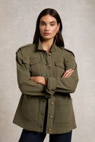 Holland Cooper Hunter Green Artillery Jacket #Colour_Hunter Green
