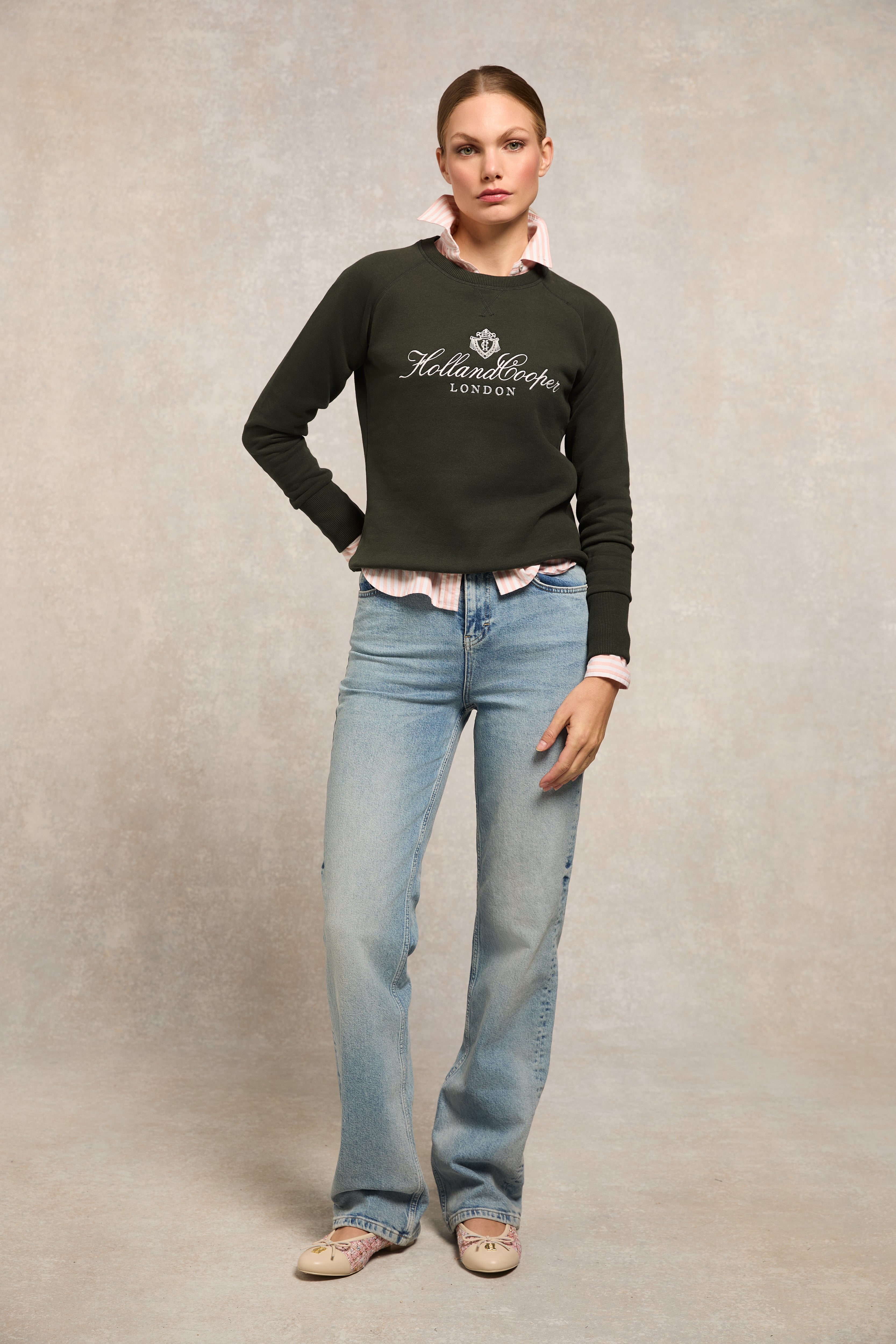 Script Crew Sweat -   racing green -  XL - View 34