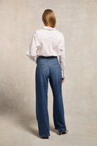 Holland Cooper White Eleanor Shirt #Colour_White
