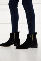 Holland Cooper Zip Chelsea #Colour_Matte Black