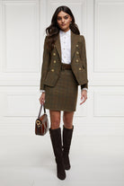 Regency Skirt -   glen green -  UK8 - View 109