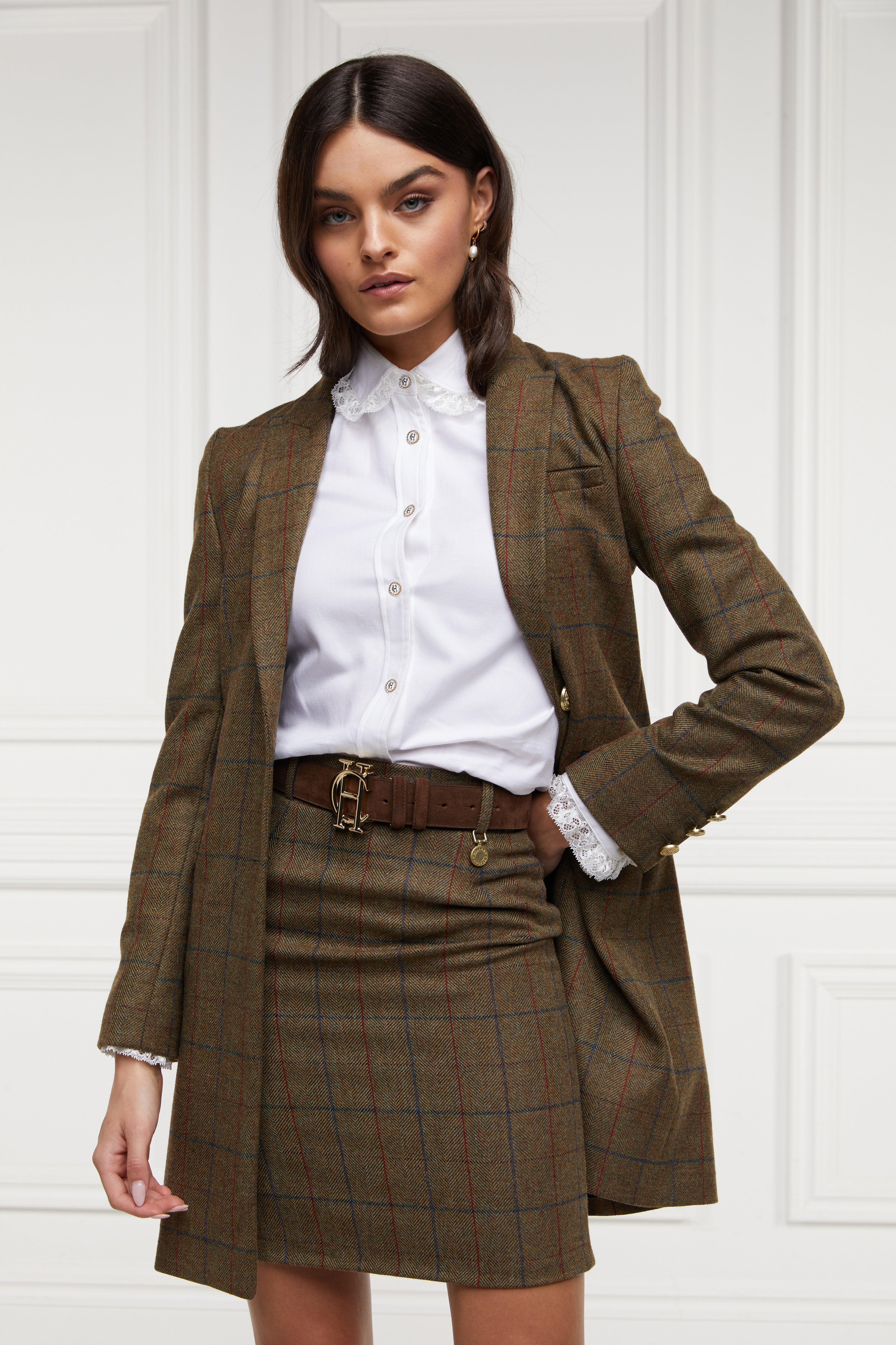 Regency Skirt -   glen green -  UK8 - View 108