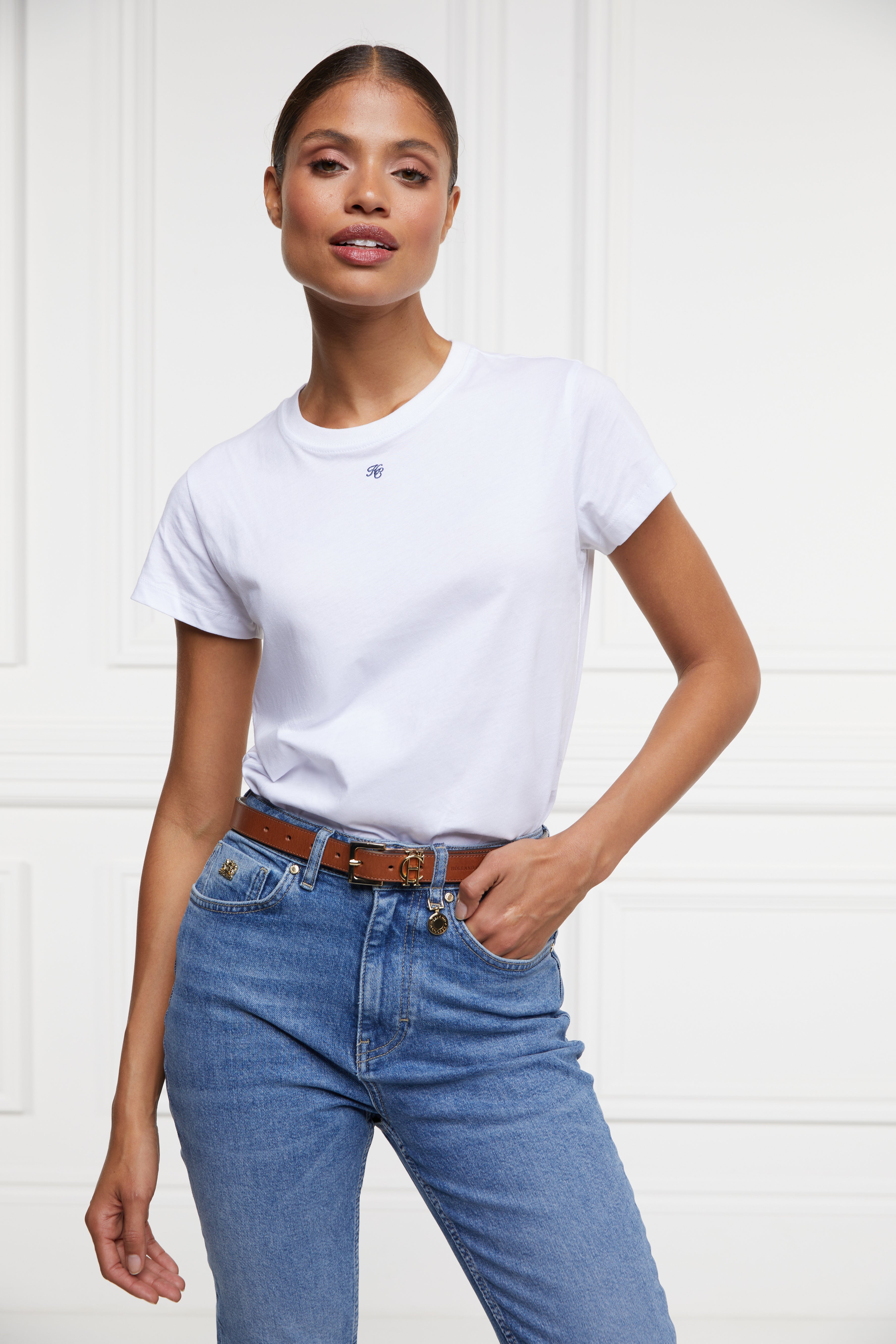 Monogram Tee -    white -  XL