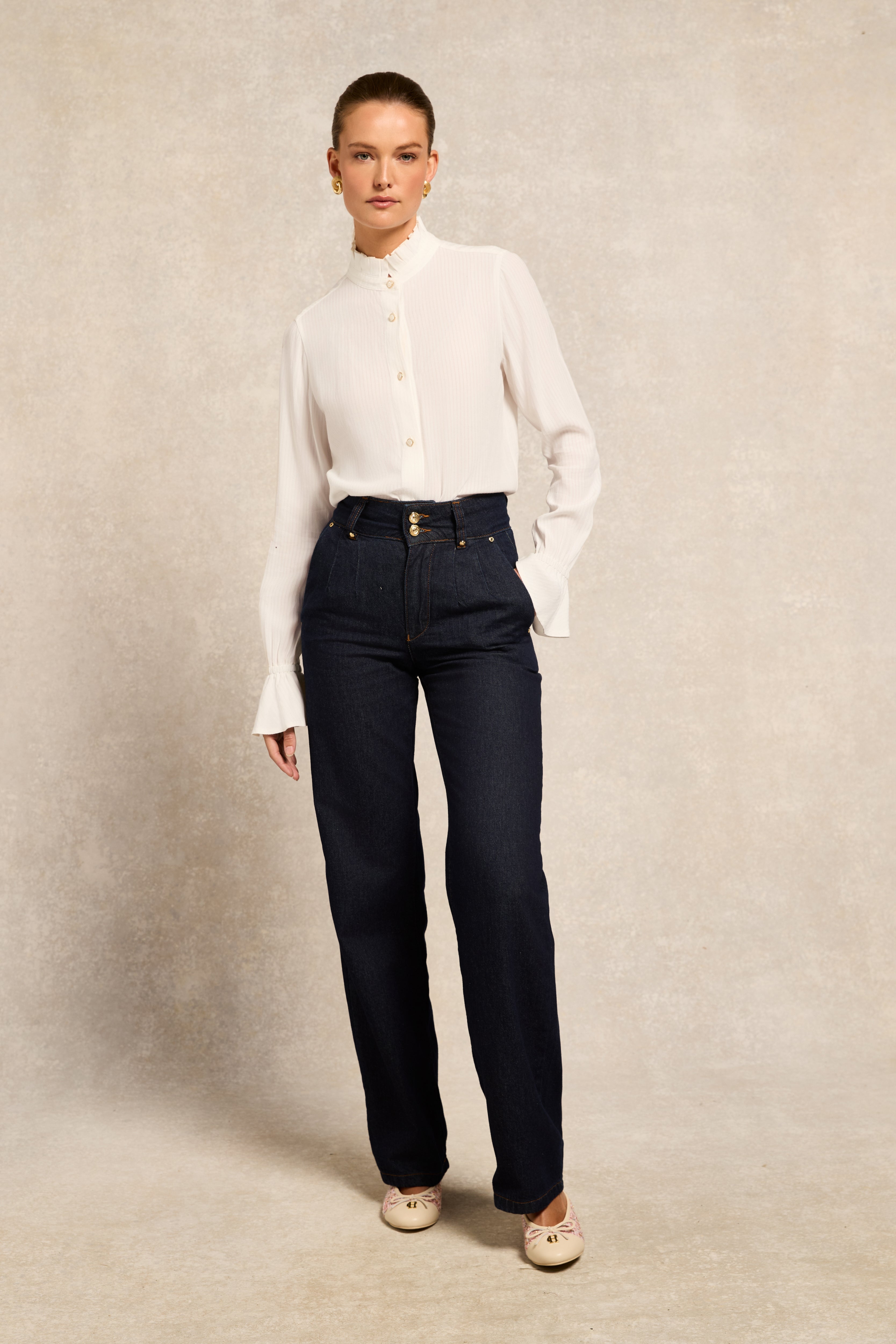 Lilibet Shirt -    white -  UK8 - View 2