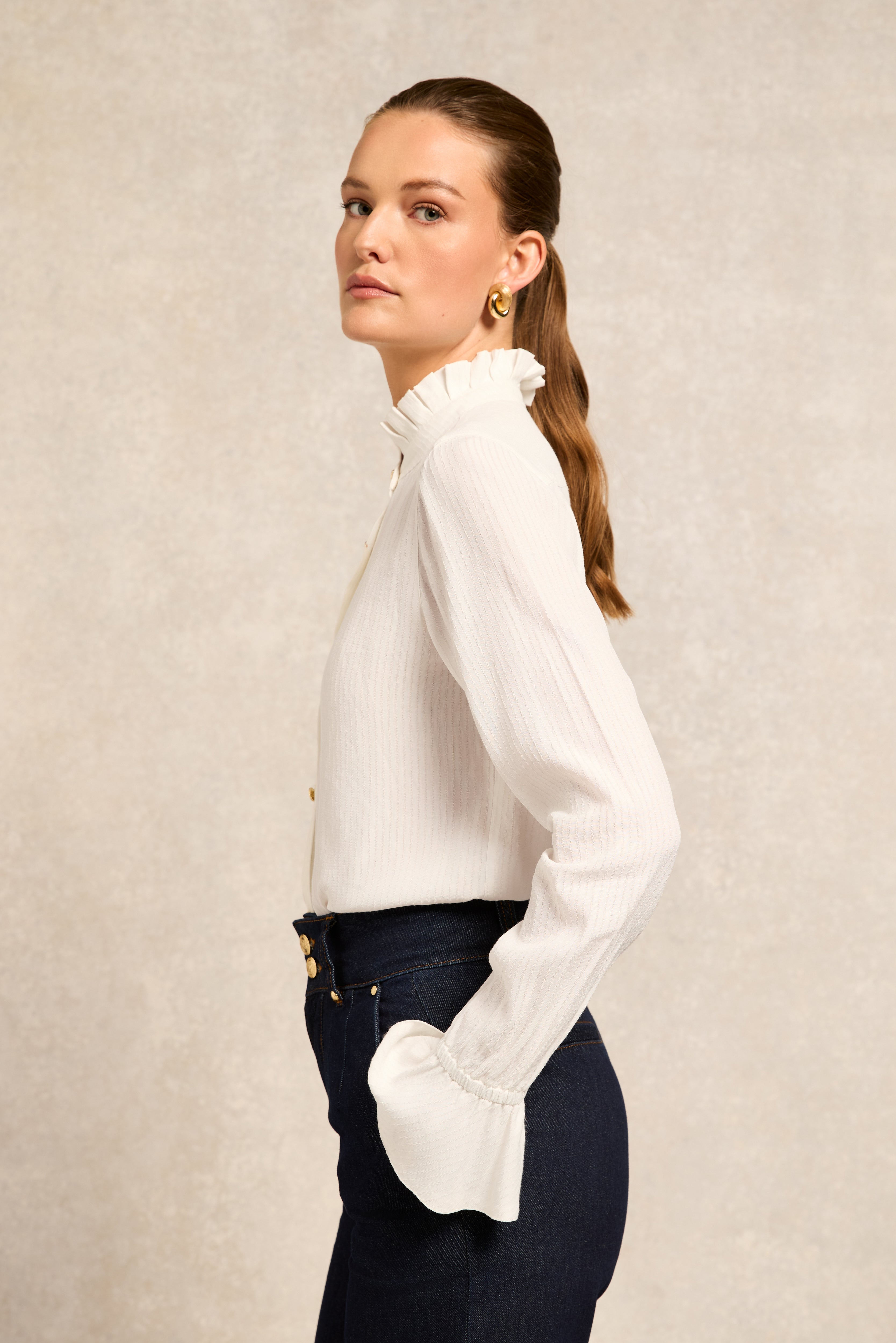 Lilibet Shirt -    white -  UK8 - View 6