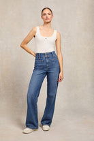 Holland Cooper White Ruby Knitted Vest #Colour_White