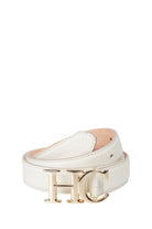 Atelier Slim Logo Belt -   off white -  L - View 43