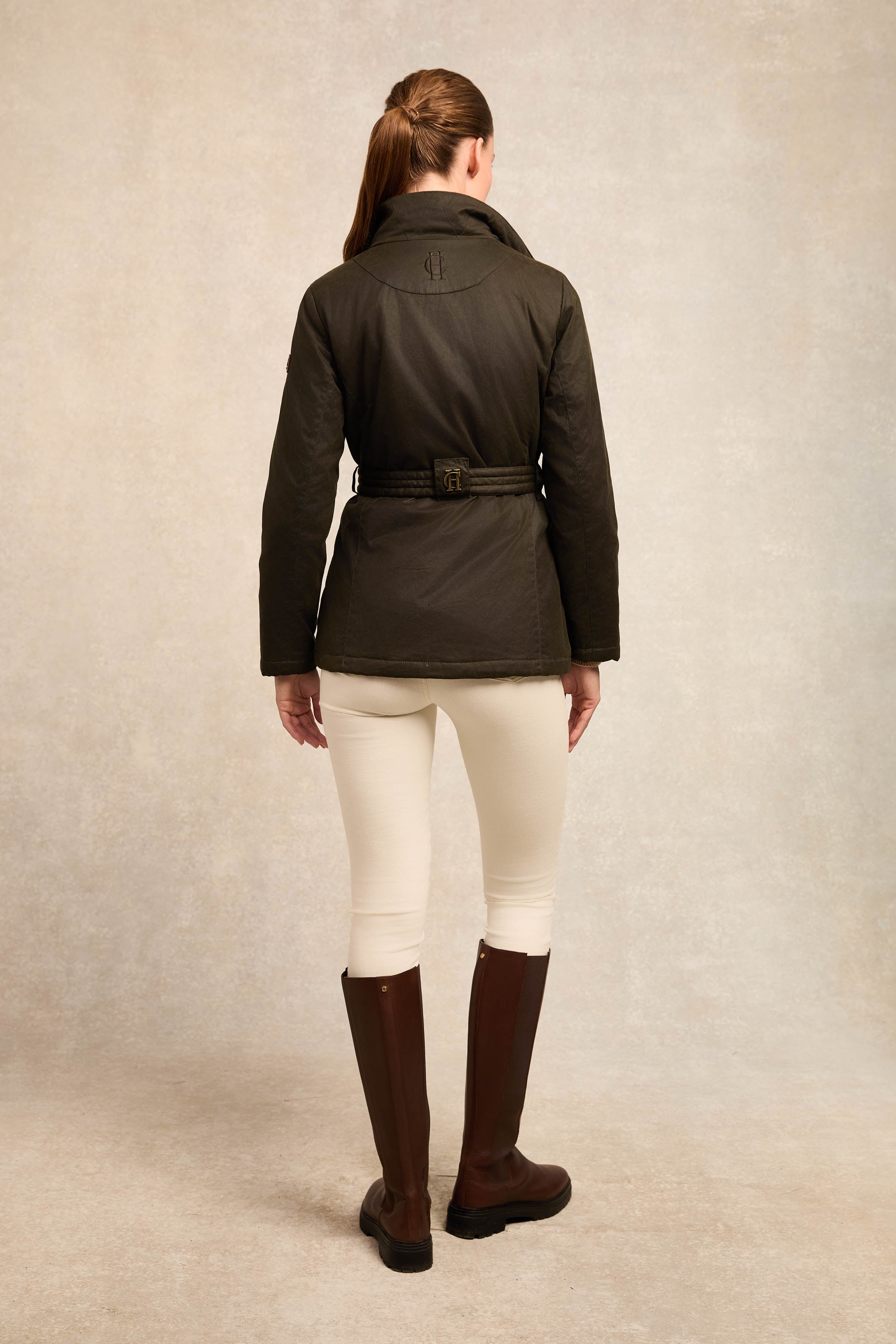 Belted Waxed Jacket - Gallery Image 59