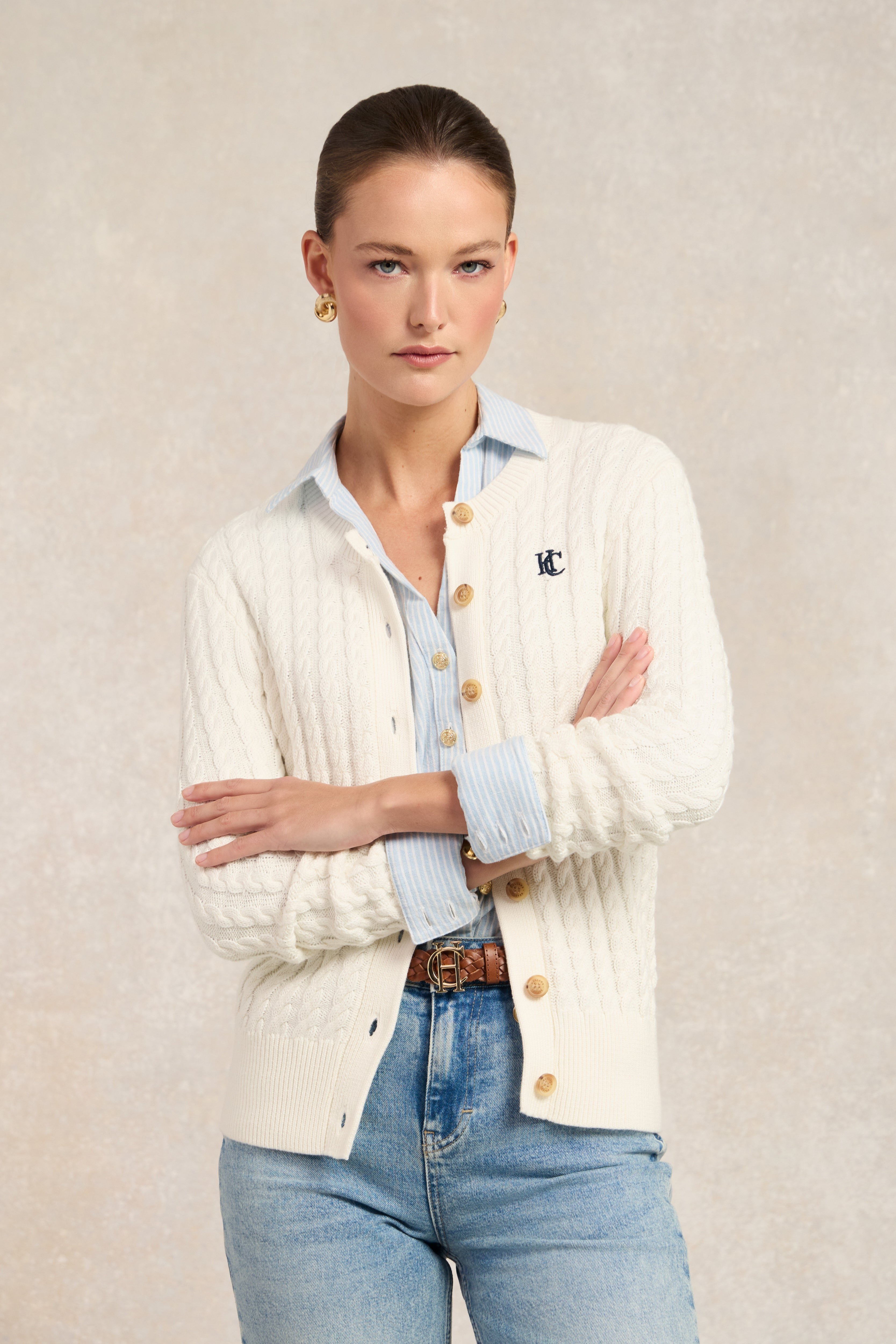 Cotswold Cardigan -    natural -  S