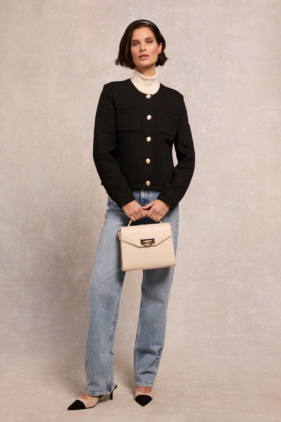 Holland Cooper Cream Cheltenham Bag #Colour_Cream