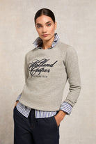 Country Club Crew Sweat -   grit marl -  XL