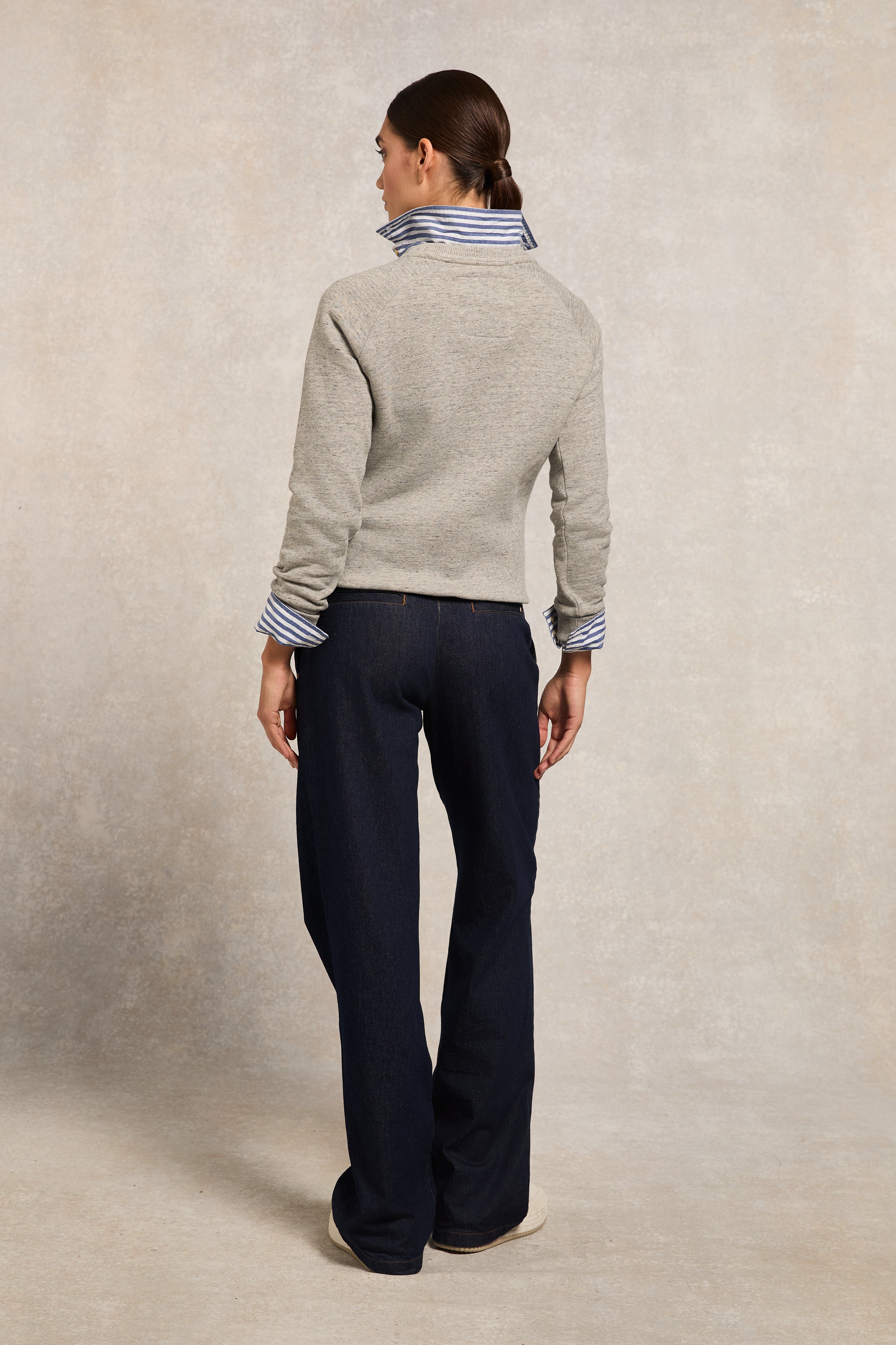 Country Club Crew Sweat -   grit marl -  XL - View 70