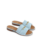Fairfax & Favor Sky Blue Heacham Sandal #Colour_Sky Blue