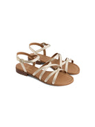 Fairfax & Favor Gold St Ives Sandal #Colour_Gold