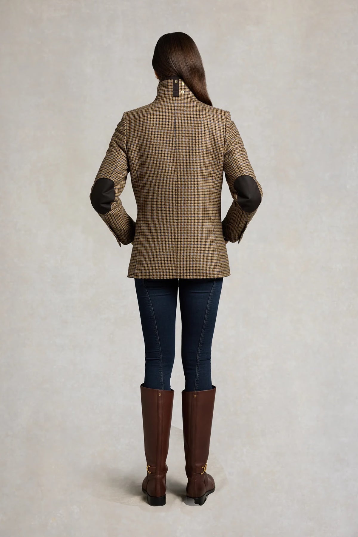 Holland Cooper Country Classic Jacket #Colour_Abbot Check Tweed