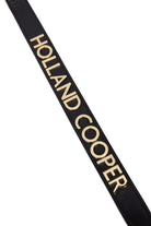 Abbot Leather Belt -   black gold -  L - View 19