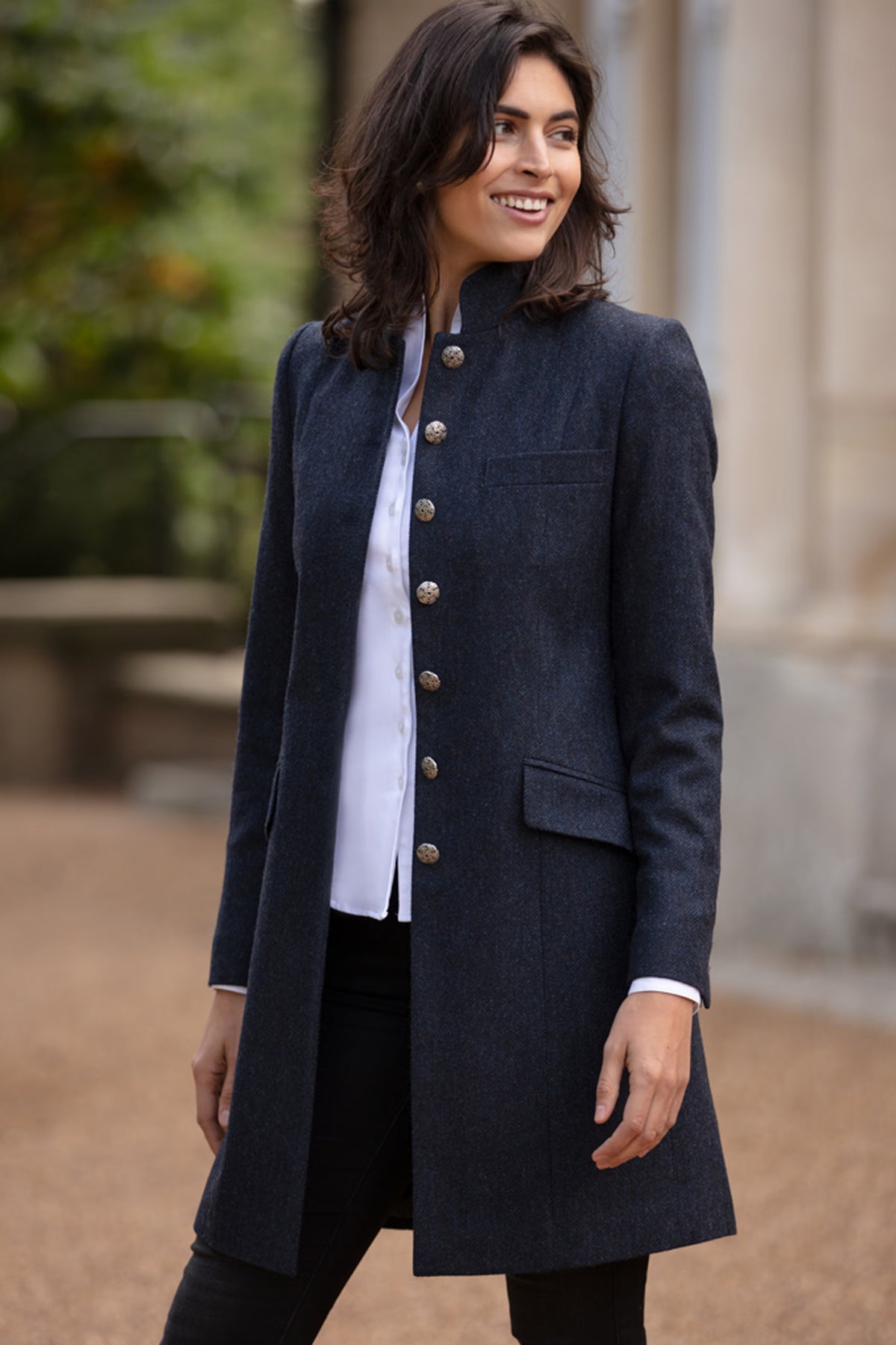 Alexandra Upstanding Collar Coat