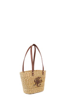 Amalfi Mini Basket Bag -   natural tan - View 4