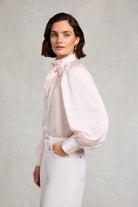 Holland Cooper Blush Ariella Blouse #Colour_Blush