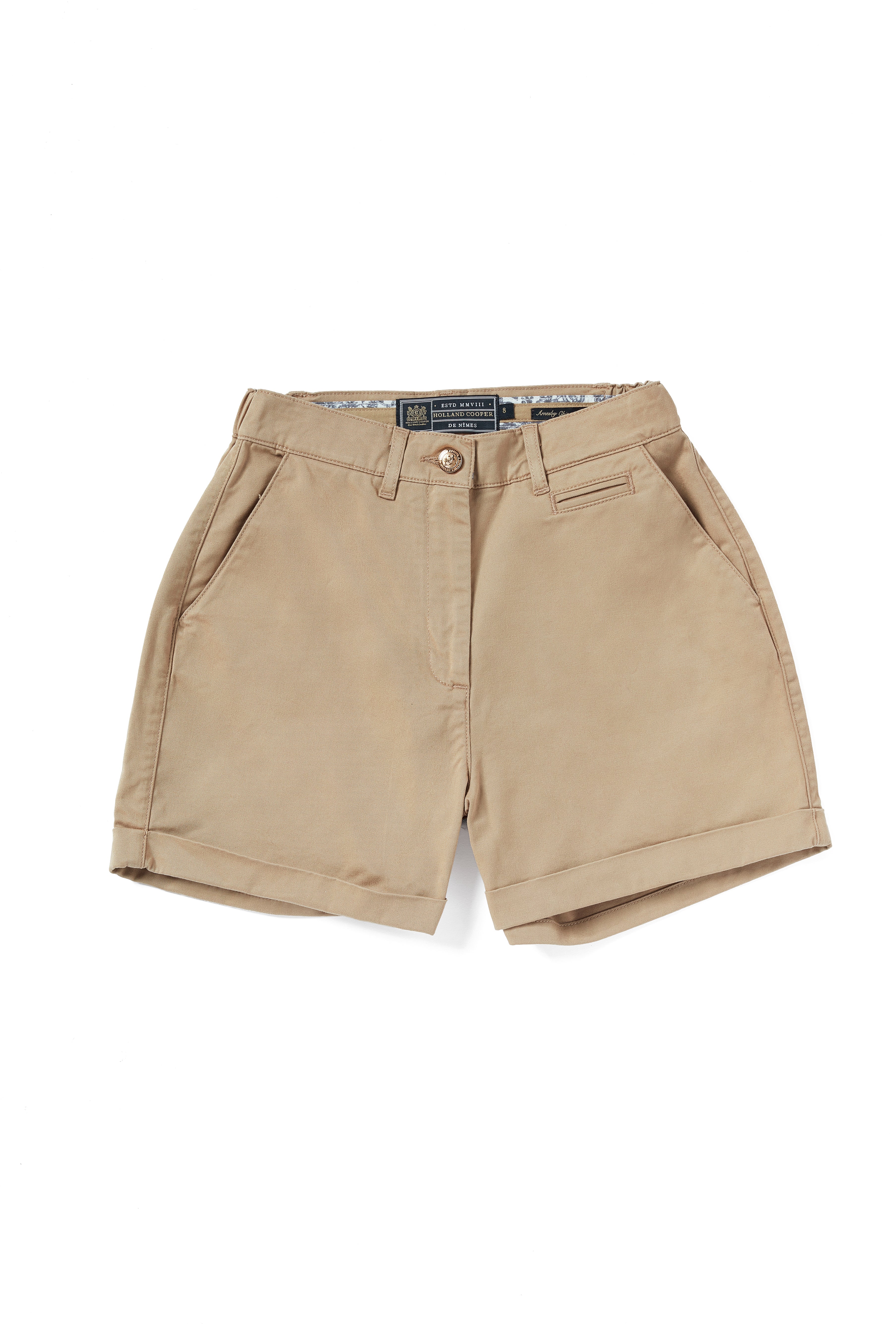 Holland Cooper Arnesby Chino Short-OUTLET #Colour_stone